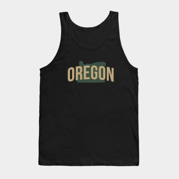 oregon Tank Top by Novel_Designs